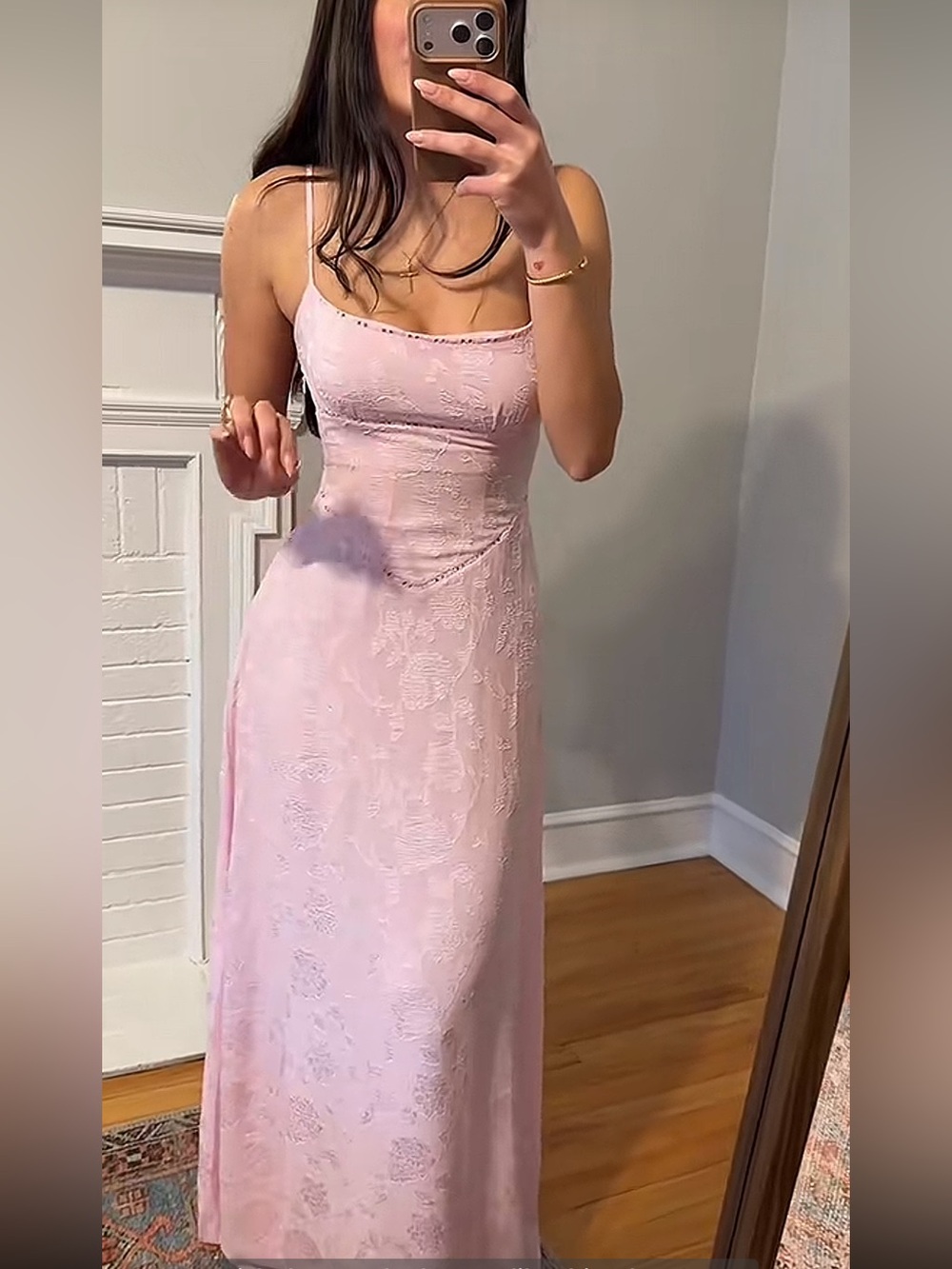 Princess Polly South Of France Maxi Dress Pink